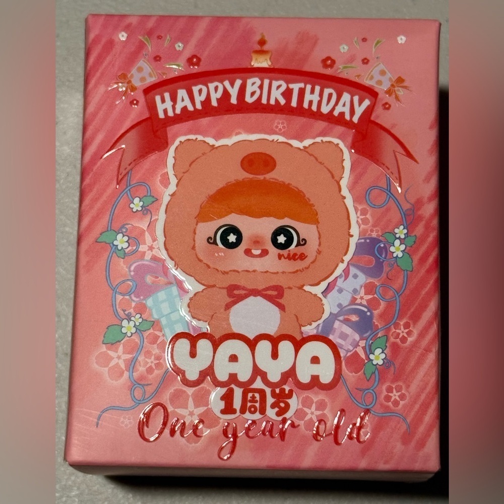 🎉 New! Yaya’s First Birthday Mini Plush Mystery Blind Box